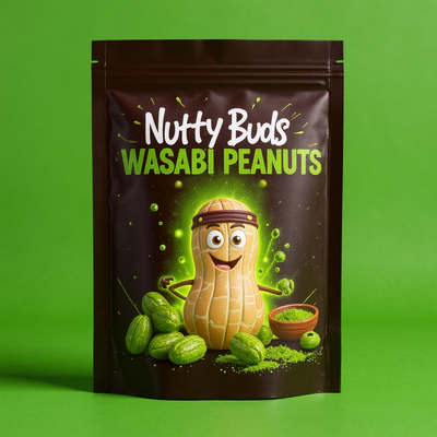 NuttyBuds - Wasabi Peanuts