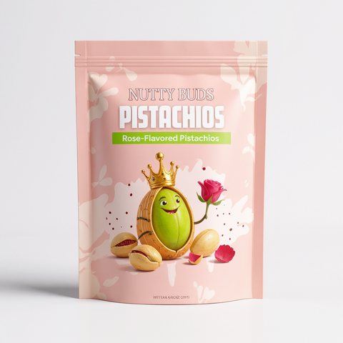 Nutty Buds - Rose Pistachios