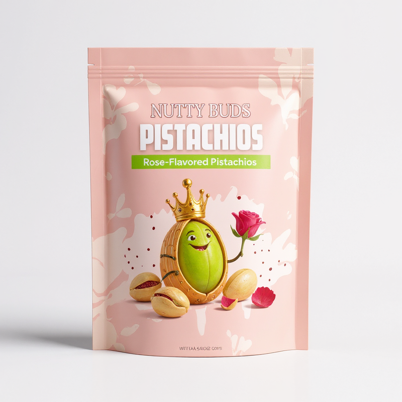Nutty Buds - Rose Pistachios
