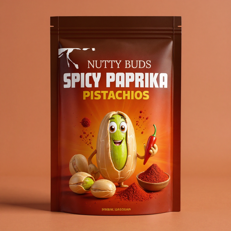 Nutty Buds - Spicy Pistachios