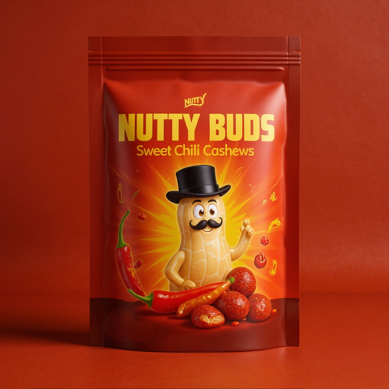Nutty Buds - Sweet Chili Cashews