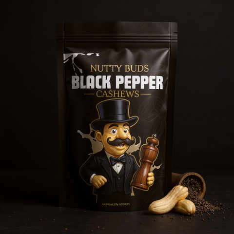 Nutty Buds - Black Pepper Cashews
